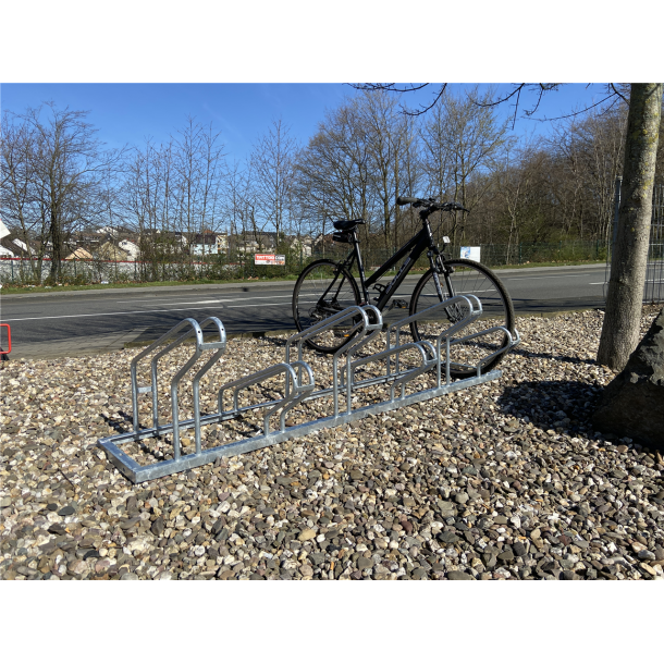 Bicycle parking rack | Two-sided rack | 2 x 3 Bicycleslength: 1050 mm